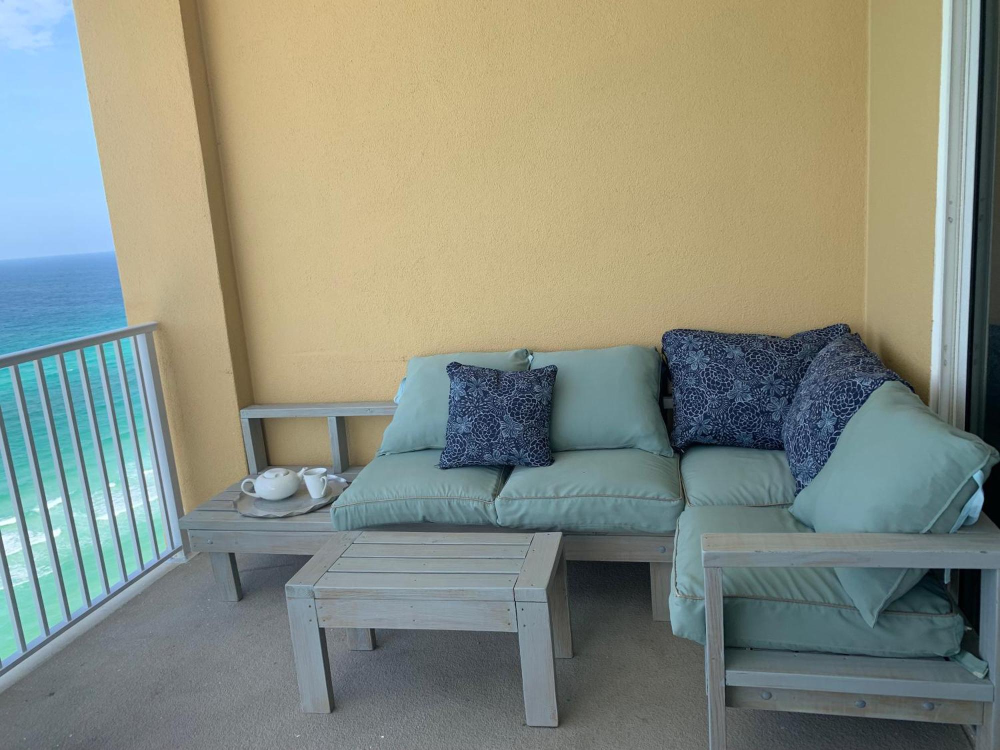 Tropic Winds 1701 Premium Corner Unit With 2 Parkings! Free Beach Chairs Service! Panama City Beach Dış mekan fotoğraf